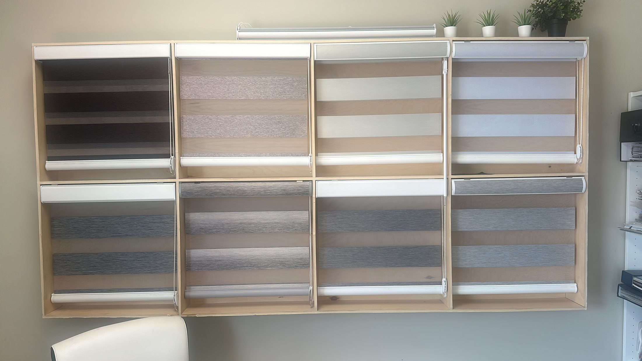 Riverview Showroom — Fabric Wall